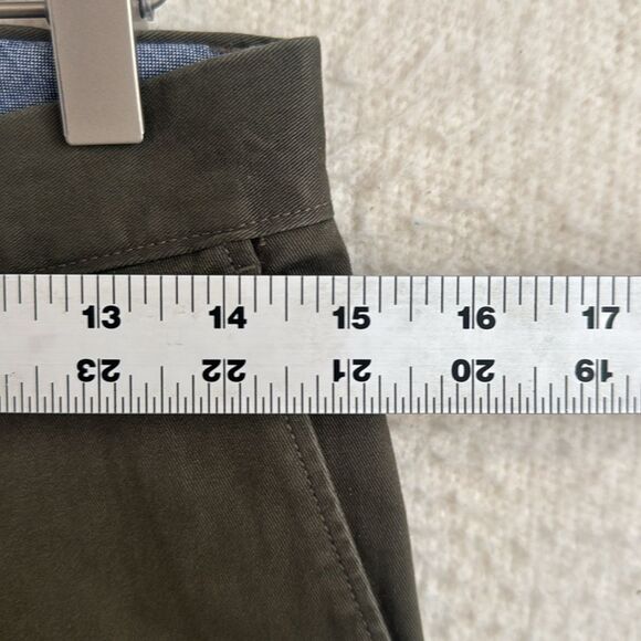 J Crew 250 skinny-fit pant in stretch Chino Men’s 28 x 32 Olive Green - Picture 10 of 11